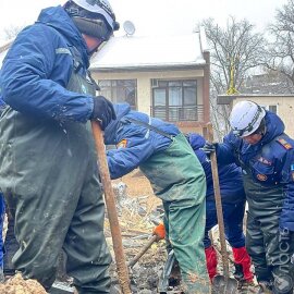 Под завалами дома в микрорайоне Тау-Самал найден один погибший – ДЧС