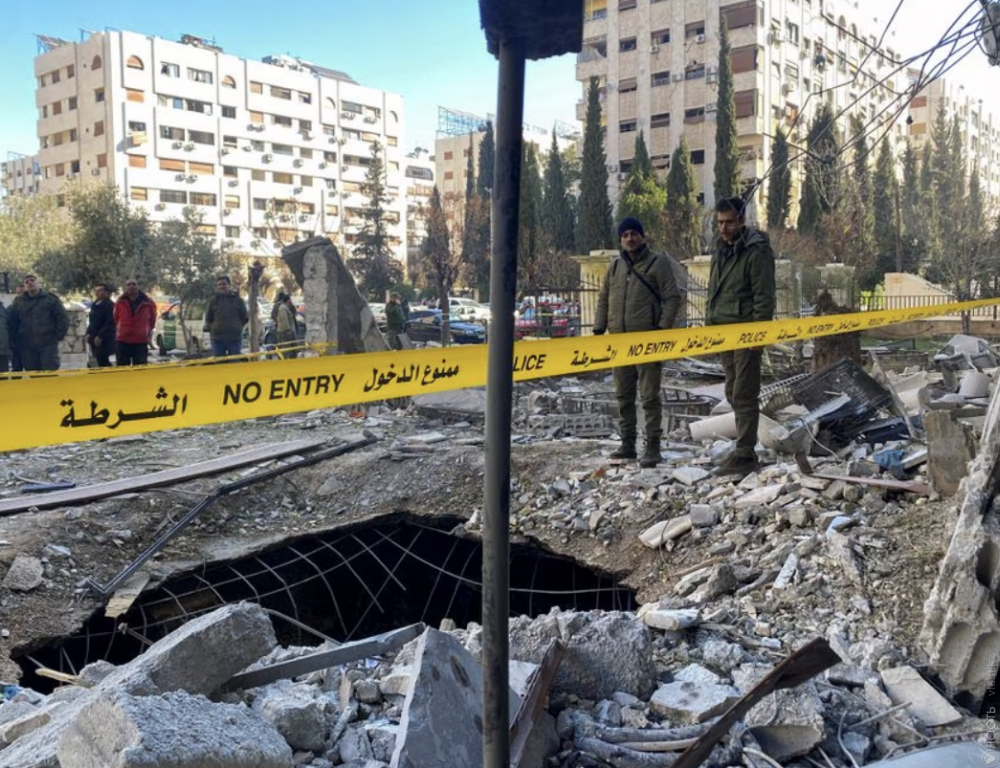 Израиль нанес ракетный удар по центру Дамаска