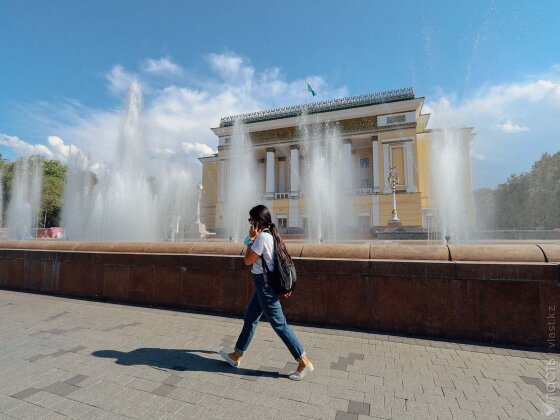  В Алматы в субботу ожидается +38 градусов