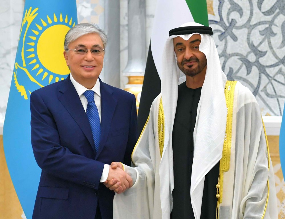 Токаев надеется на новый импульс сотрудничества Казахстана и ОАЭ