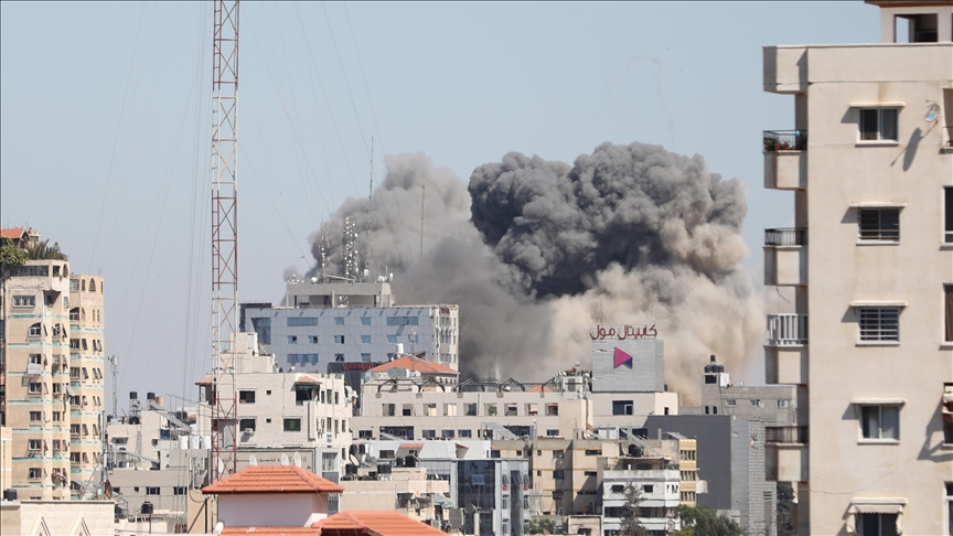 Израиль разрушил здание в секторе Газа, в котором располагались мировые СМИ