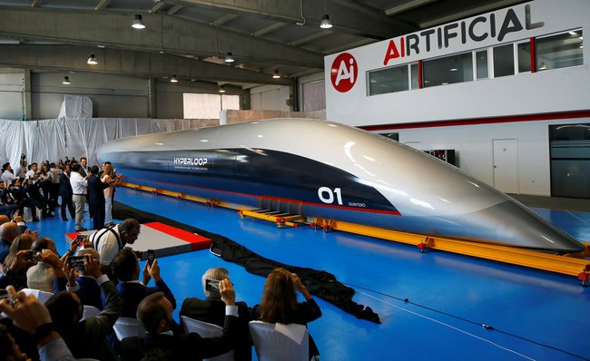 Hyperloop планирует запускать поезда во всех странах