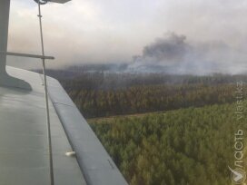 Казахстан в три раза увеличит парк вертолетов для тушения пожаров 