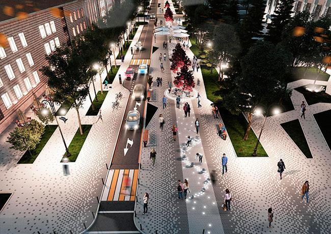 Реконструкцию трех центральных улиц Алматы начнут в апреле