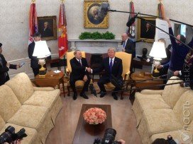 Назарбаев встретился с Трампом