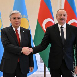 Президент Азербайджана приедет в Казахстан на следующей неделе