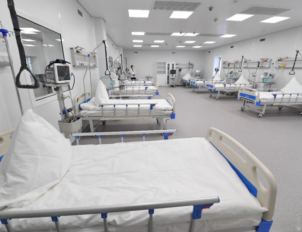 В Алматы построен второй модульный инфекционный госпиталь на 300 мест
