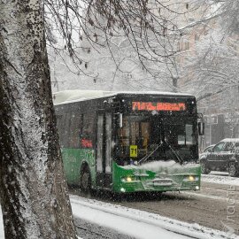 Сильные морозы сохранятся в Казахстане в выходные