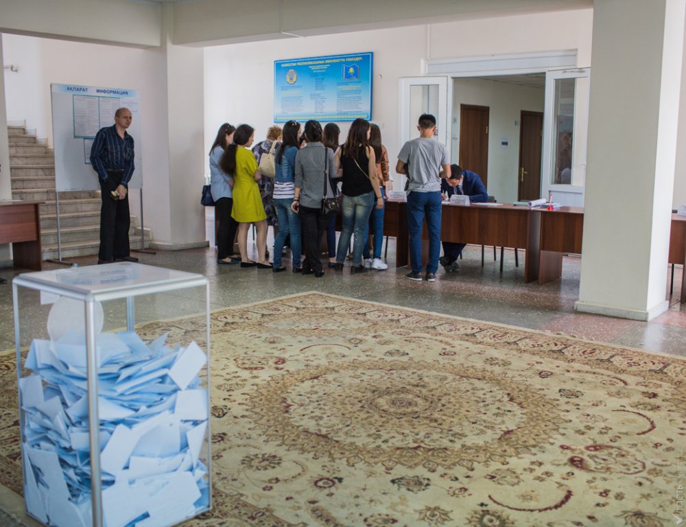 Более 1,5 млн казахстанцев уже проголосовали на выборах президента