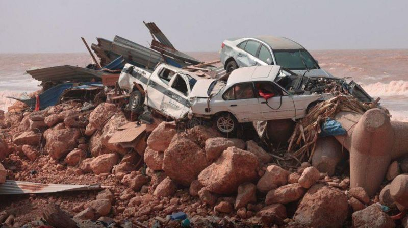 Жертвами шторма в Ливии стали сотни человек