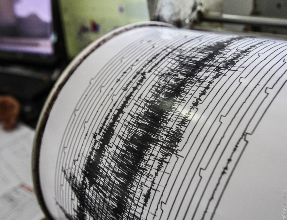 На границе Казахстана и Китая произошло землетрясение магнитудой 4,7 балла