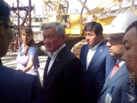 В рамках рабочего визита в Алматы Сапарбаев посетил объекты Универсиады 