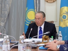 Назарбаев встретился с председателем правления АО «НАК «Казатомпром» Аскаром Жумагалиевым