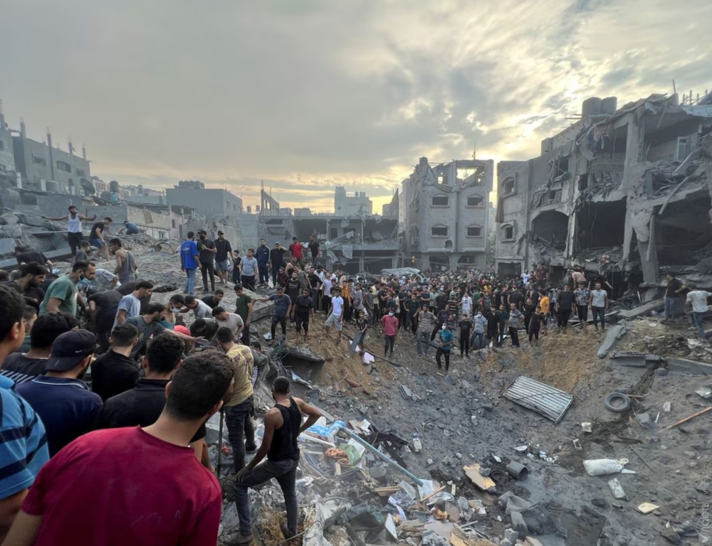 Жертвами авиаудара Израиля по лагерю беженцев в секторе Газа стали более 50 человек