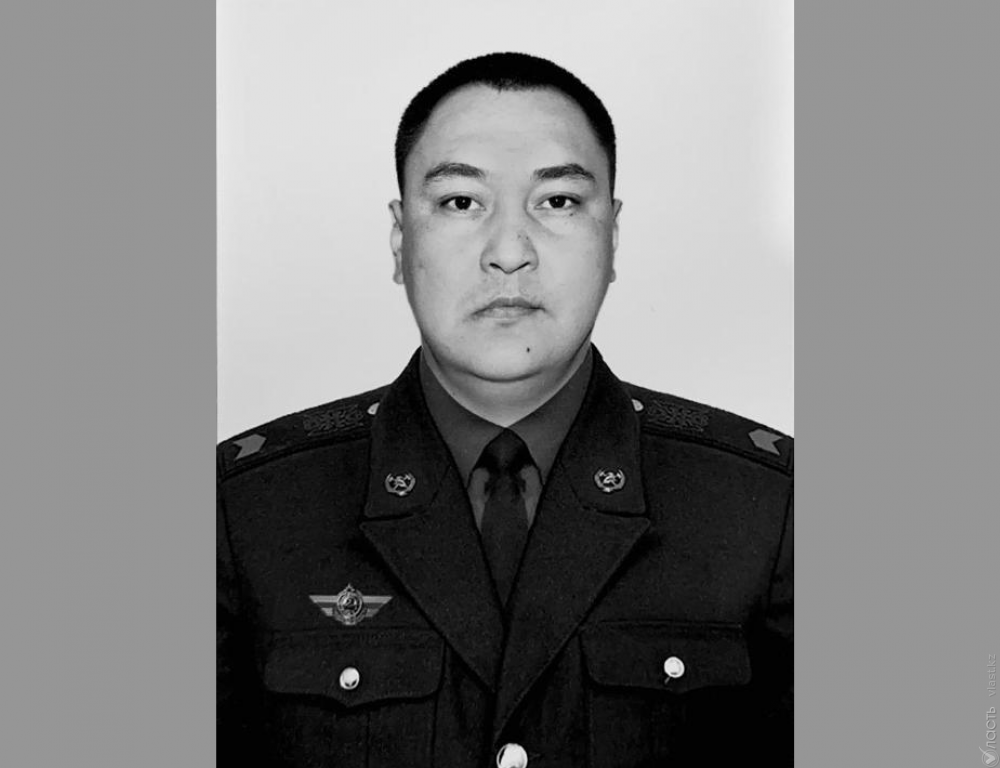Командир отделения пожарной части Алматы погиб при тушении пожара
