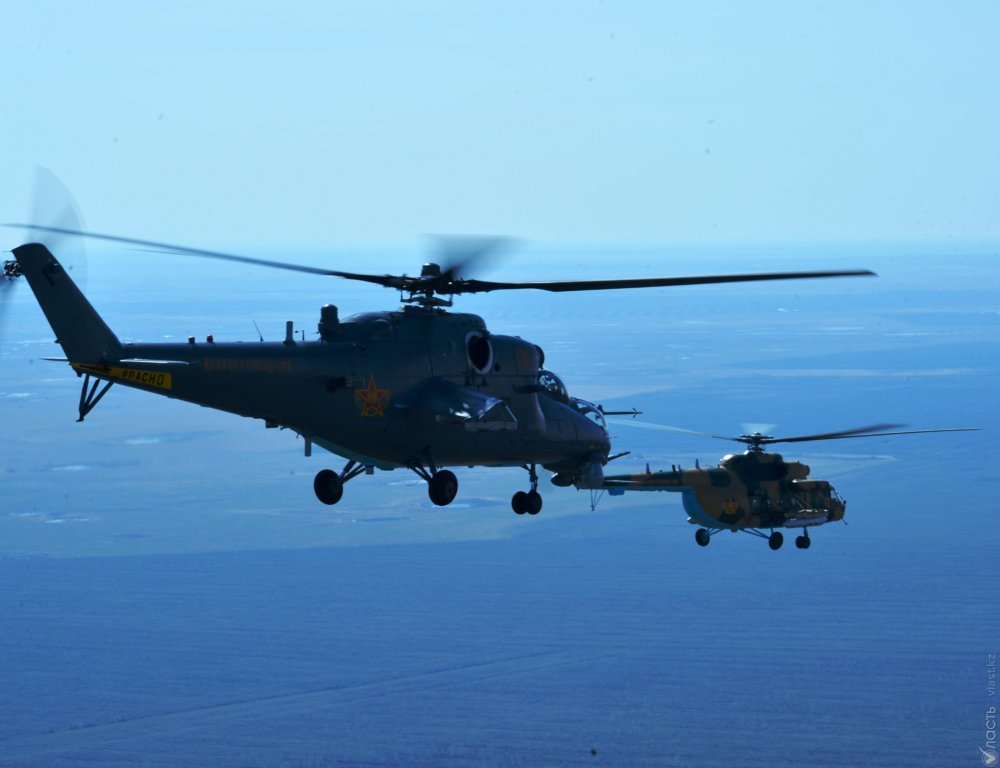 В Вооруженных силах Казахстана приостановлена эксплуатация вертолетов типа Ми-8 