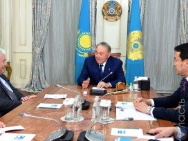 Нурсултан Назарбаев обсудил с независимым директором «Самрук-Казына» перспективы развития холдинга