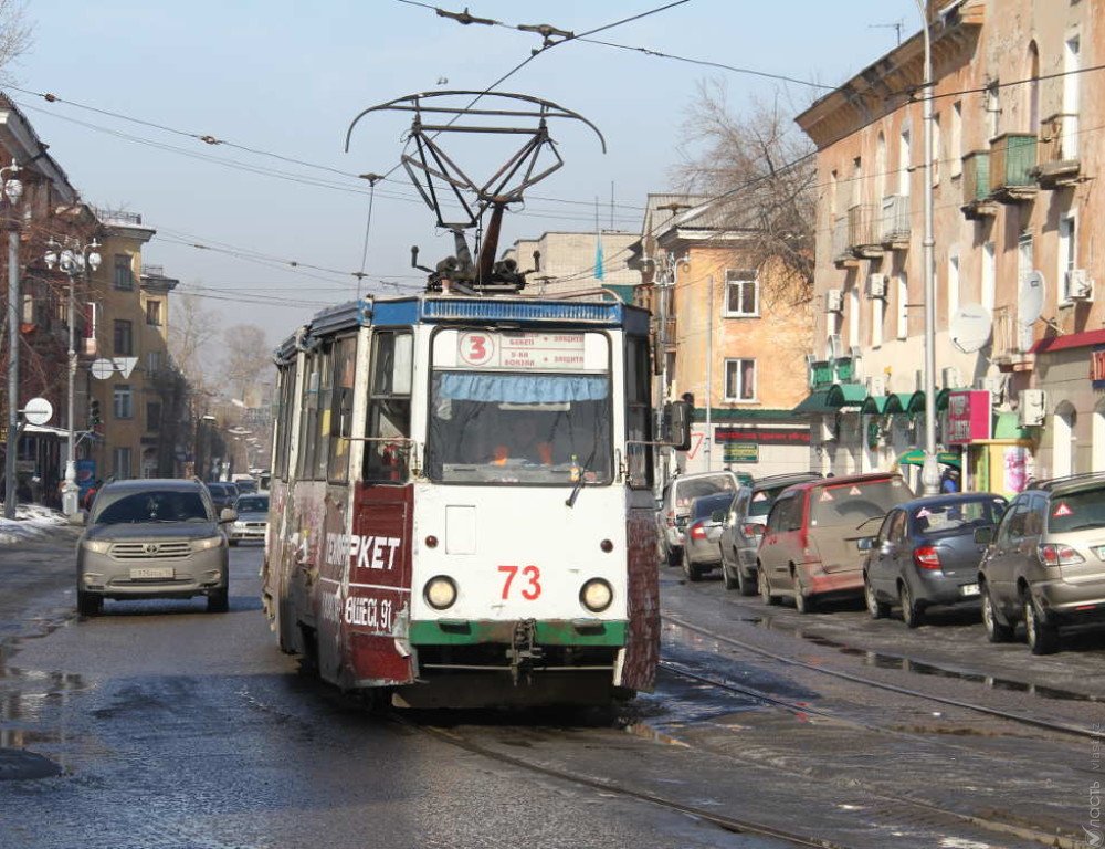 Движение трамваев в Усть-Каменогорске остановят из-за долгов по электроэнергии