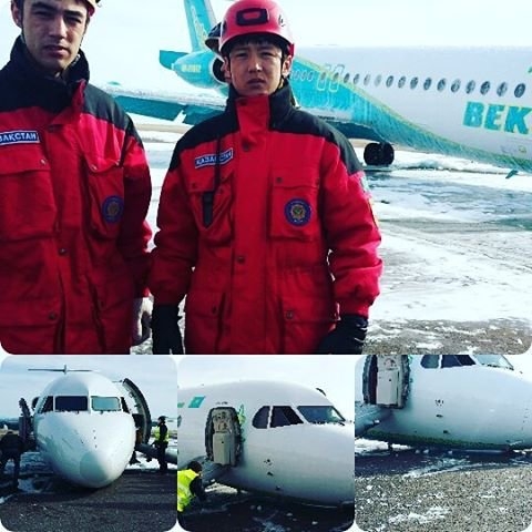 Спецкомиссия МИР будет расследовать причины аварийной посадки самолета Bek Air, на борту которого находился 121 человек