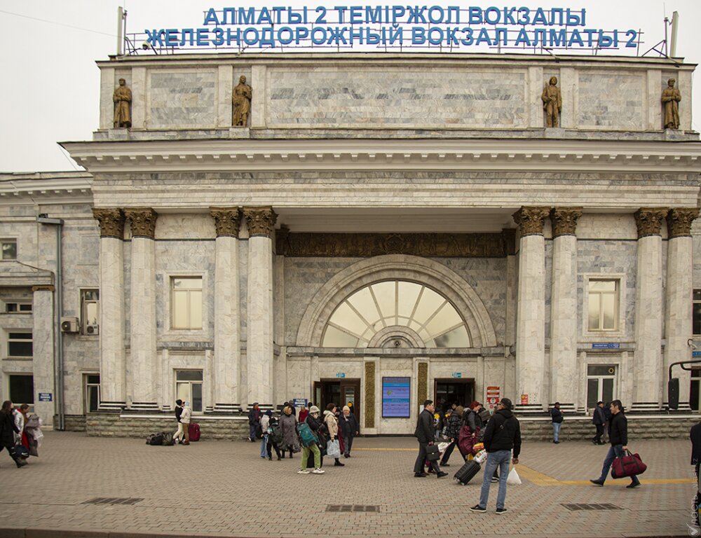 На железнодорожном вокзале «Алматы-2» произошел пожар 
