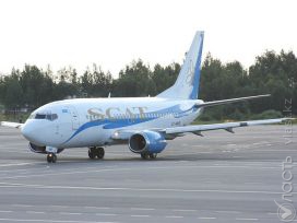Пассажир пытался избить стюардессу на борту самолета авиалинии «Scat» на глазах у акима ЗКО