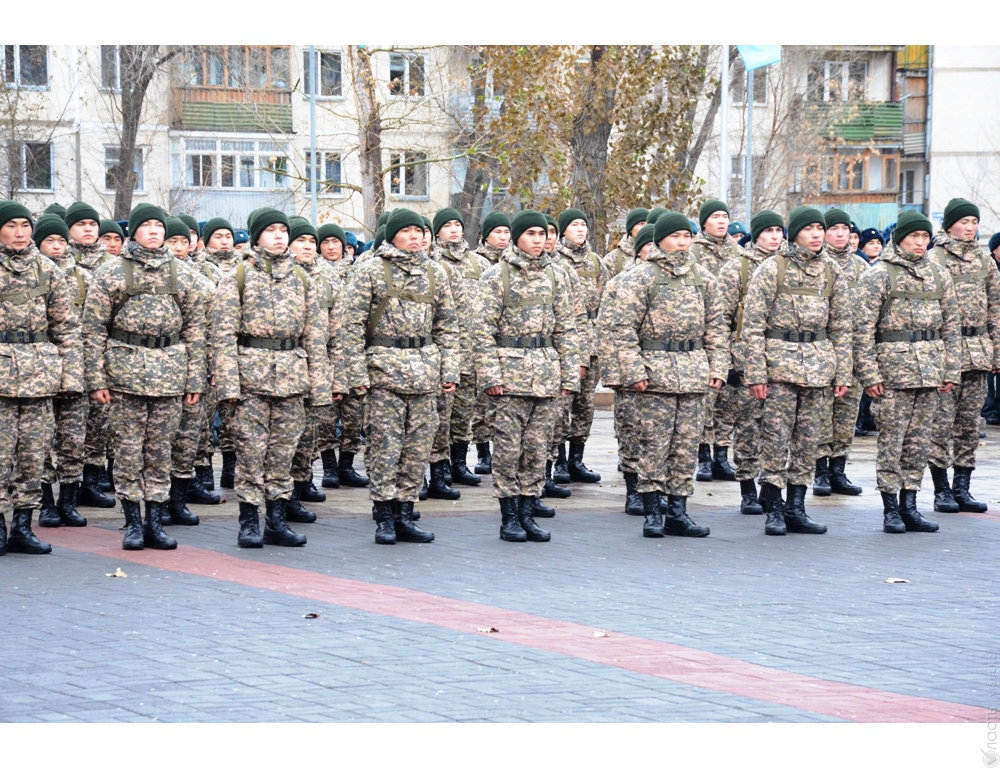 В Казахстане завершился осенний призыв в армию