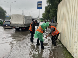 Досаев обещает решить проблему с подтоплениями в Алматы за три года