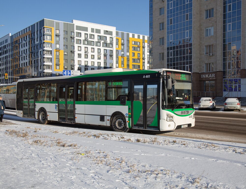 В Астане до 12 января сократят число автобусов на маршрутах