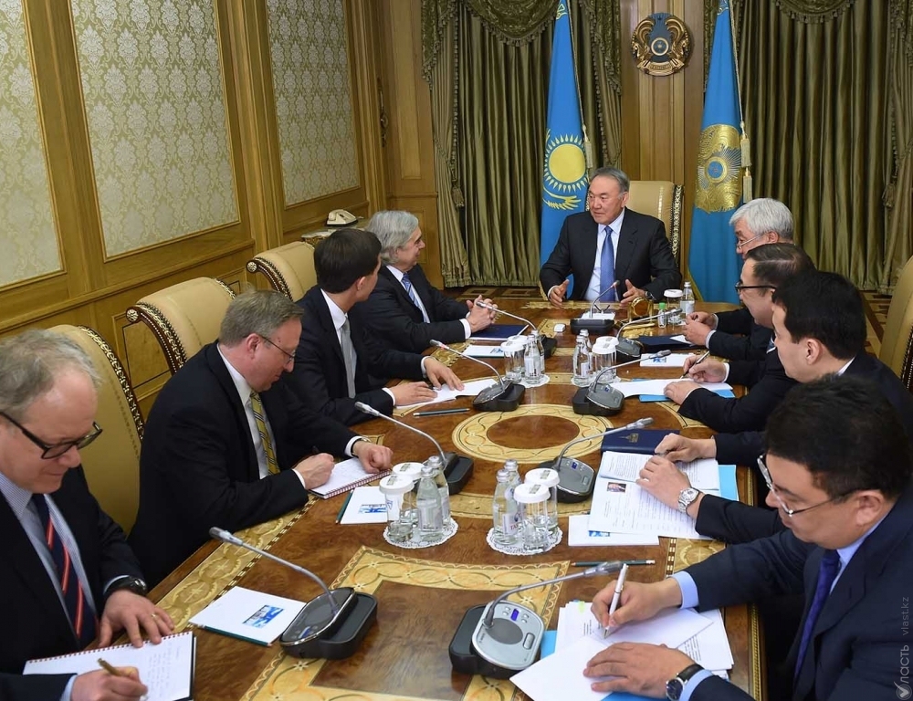 Назарбаев встретился с министром энергетики США