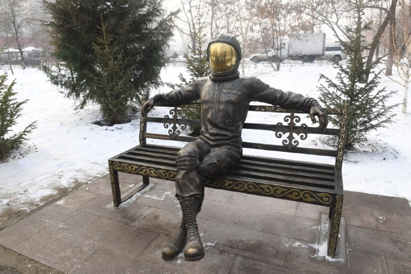 В Алматы появился новый арт-объект «Гагарин»