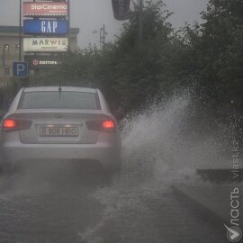 В ближайшие три дня в Казахстане ожидаются сильные дожди 