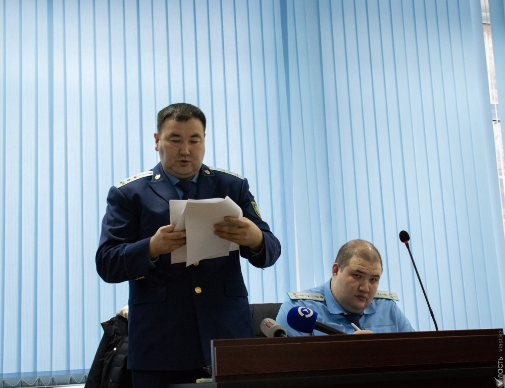 Прокурор запросил для Кудайбергенова и Киясова по 20 лет лишения свободы