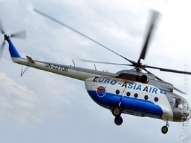 Комиссия приступила к расследованию причин крушения вертолета в Кызылординской области