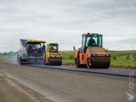 Строительные работы на автодороге Алматы-Астана планируют завершить к концу года