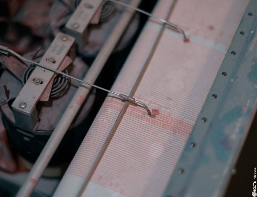 Землетрясение силой от 2 до 4 баллов ощущалось в Жамбылской и Туркестанской областях