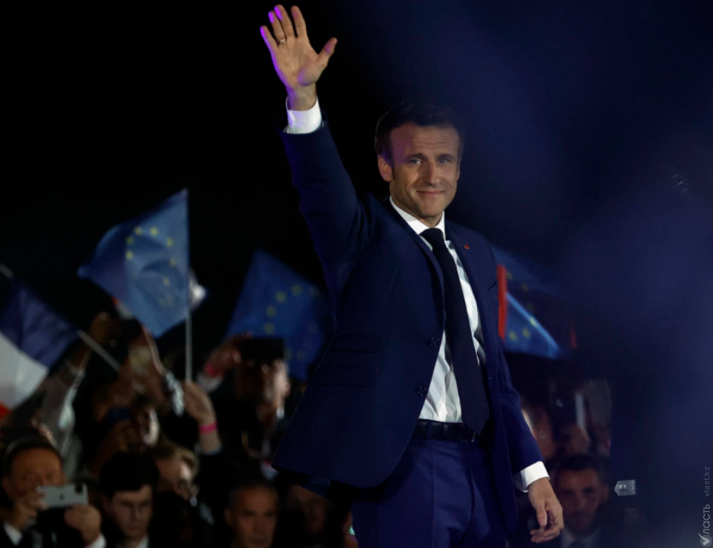 Эммануэль Макрон переизбран президентом Франции