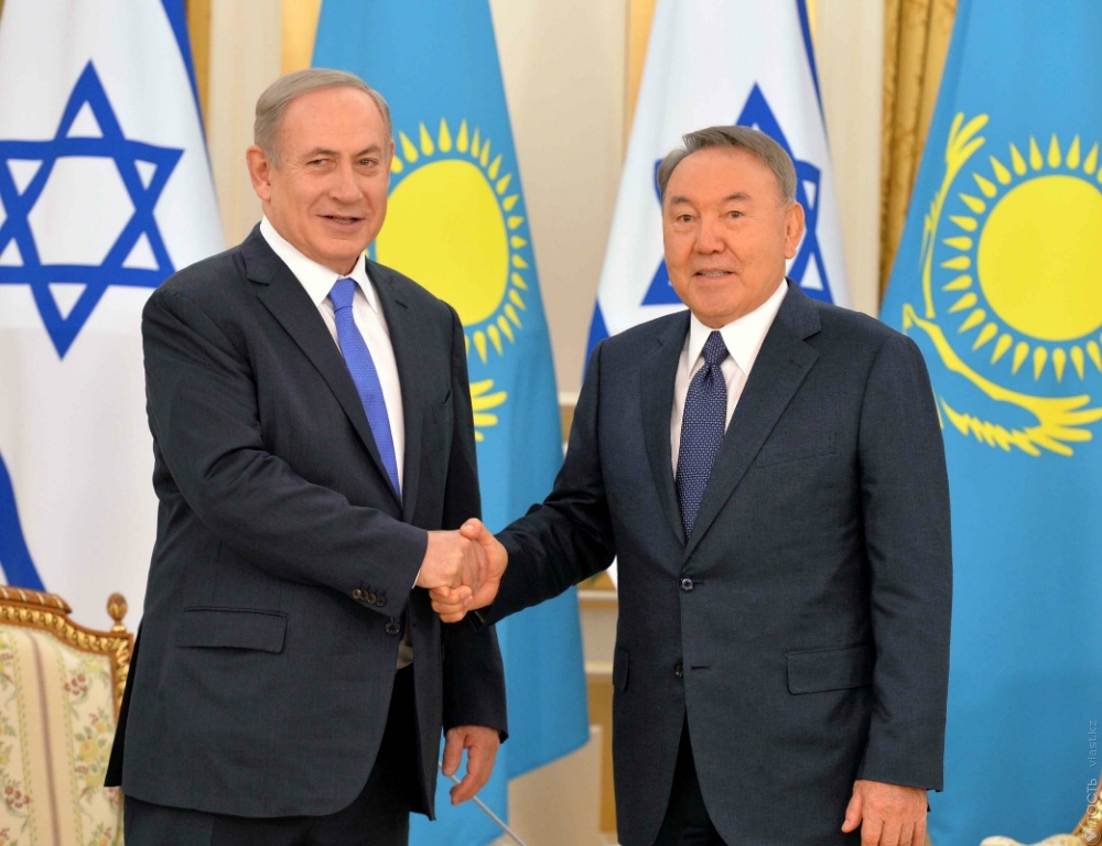 Назарбаев и Нетаньяху обсудили казахстанско-израильское сотрудничество 
