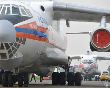 Самолет МЧС России доставил из Сирии граждан Казахстана