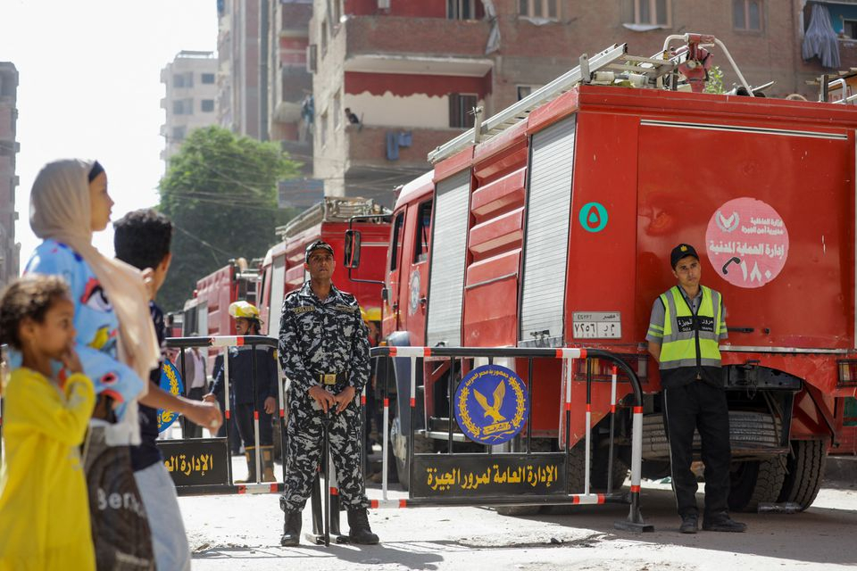 Жертвами пожара в египетской церкви стали более 40 человек, большинство из них дети