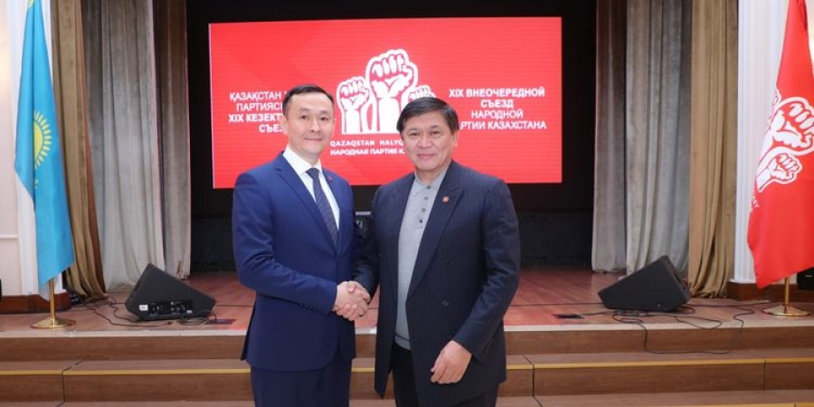 Народную партию Казахстана возглавил Ермухамет Ертысбаев