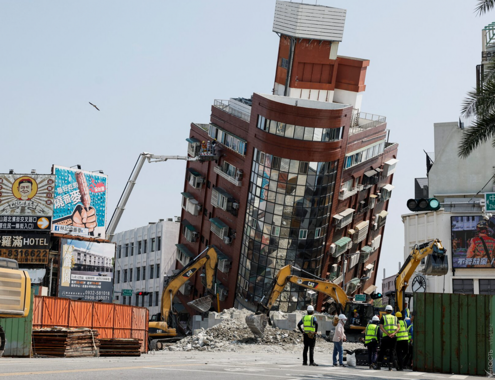 Более тысячи человек пострадали в результате мощного землетрясения на Тайване