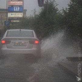 ​На большей части Казахстана в понедельник продолжатся осадки