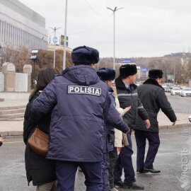 Полиция задержала активиста Oyan, Qazaqstan! Айдоса Темиргалиева