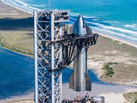 Компания SpaceX успешно запустила ракету-носитель Starship
