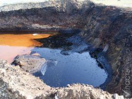 Около 300 млн. тенге составил ущерб от незаконной утилизации нефтеотходов в Западно-Казахстанской области 