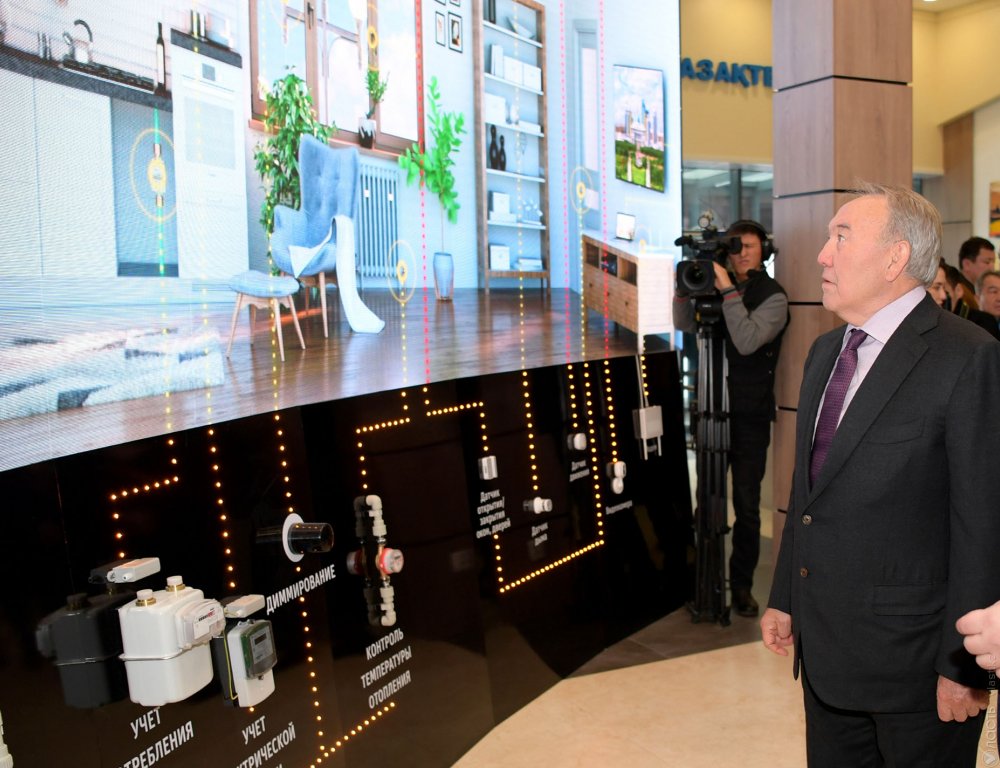 Назарбаеву представили проект «умного города» в Акмолинской области