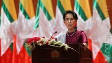 Аун Сан Су Чжи впервые обратилась к нации в связи с кризисом мусульман-рохинья