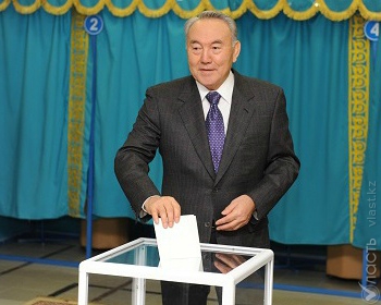 Назарбаев призвал казахстанцев прийти на выборы