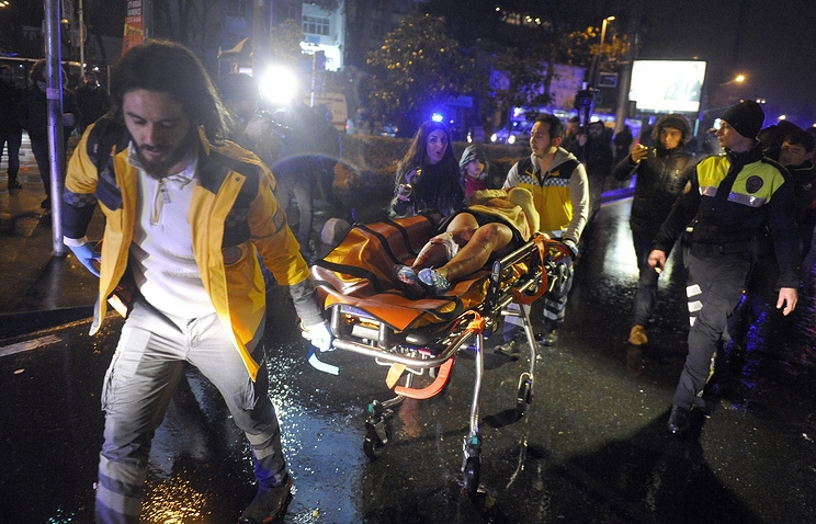 39 человек погибли, 69 ранены в результате нападения на ночной клуб в Стамбуле 