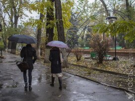 На большей части Казахстана синоптики прогнозируют дожди 